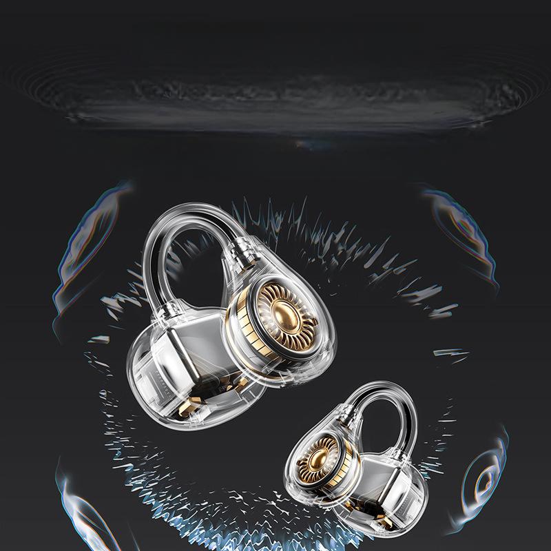 Awei TZ50 Auricolari Clip-on Wireless con Tecnologia di Direzione Pulsante DT6.0 connessione stabile Bluetooth 6.0 IPX5
