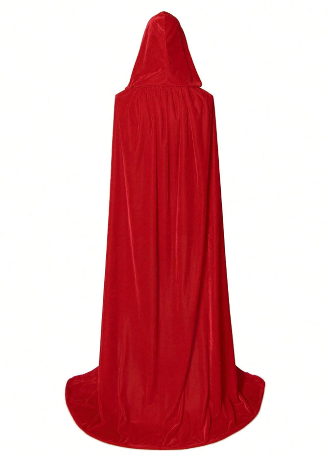 mantello halloween rosso 130-155cm