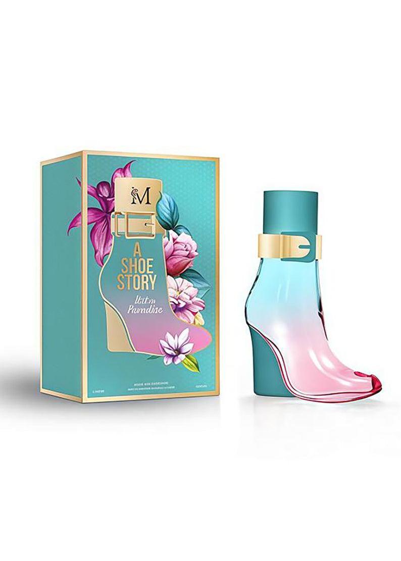 Maison Mignon 女士高跟鞋香水 Good Girl Blush 仿淡香水 2.9 盎司 A Shoe Story Hot in Paradise