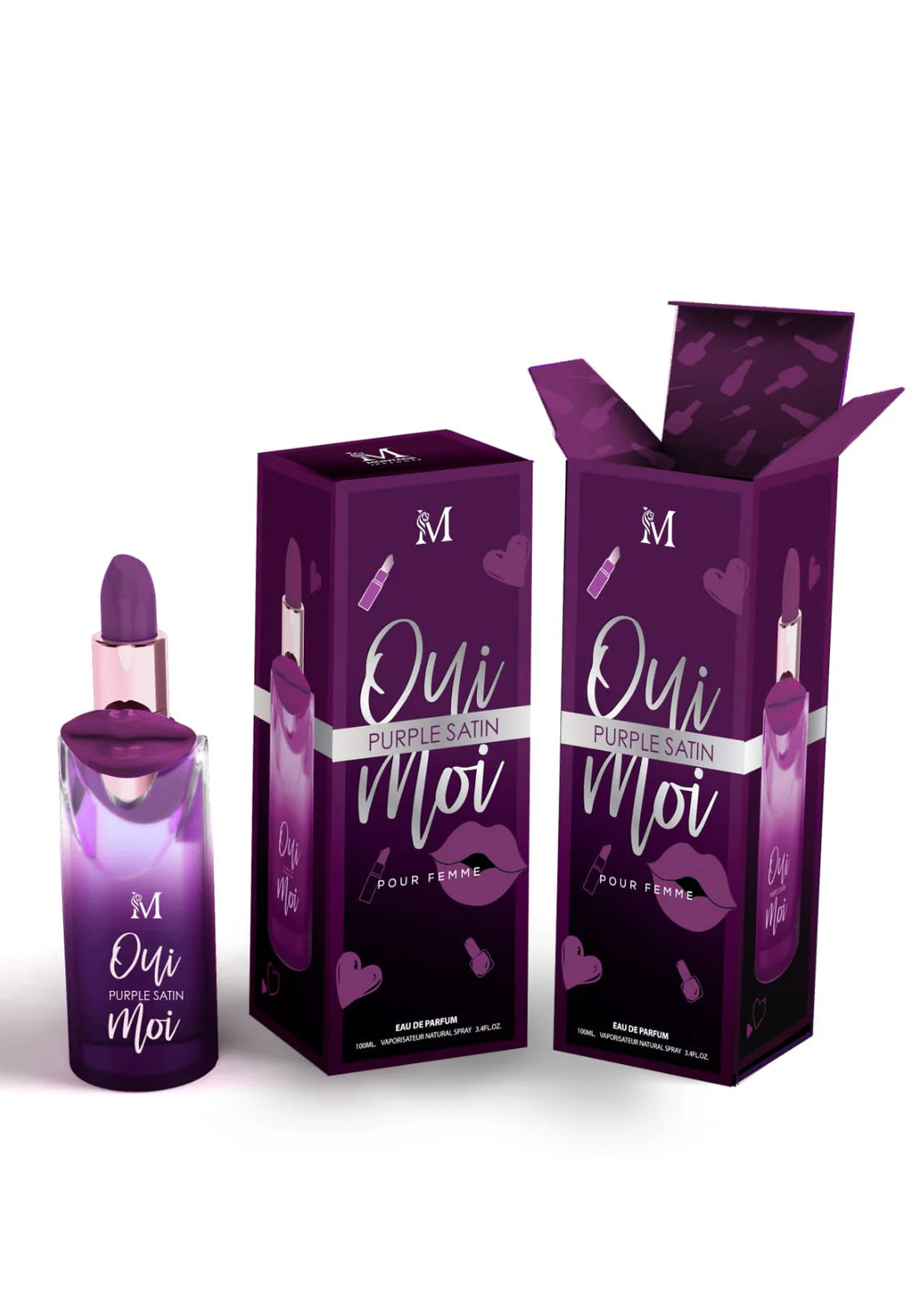 Oui moi 紫缎 100 毫升 Montage