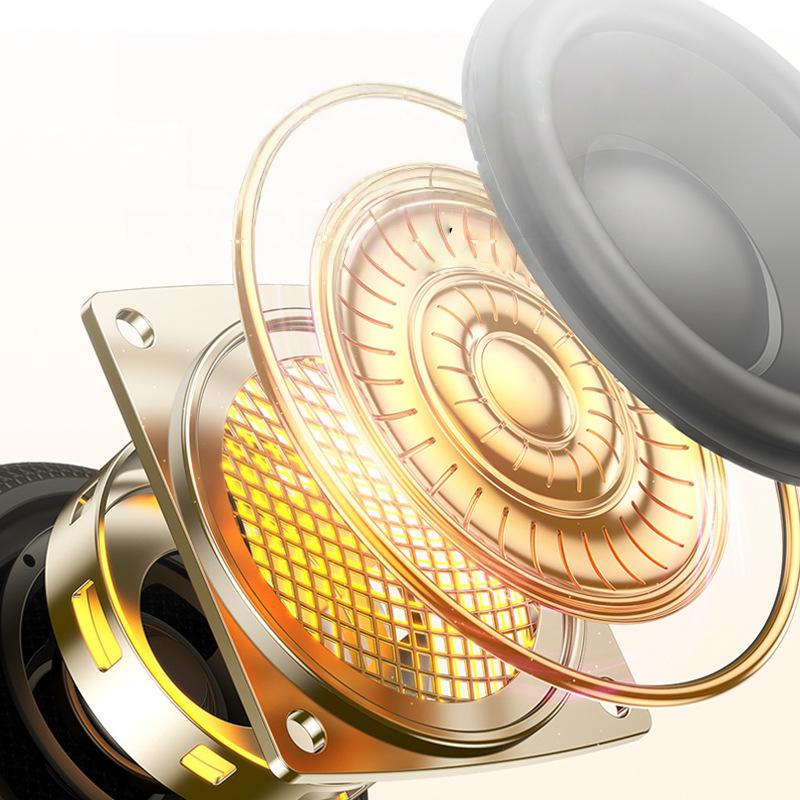 Awei 便携式蓝牙音箱,带彩色闪光,超重低音,25W,24小时播放,IPX5防水