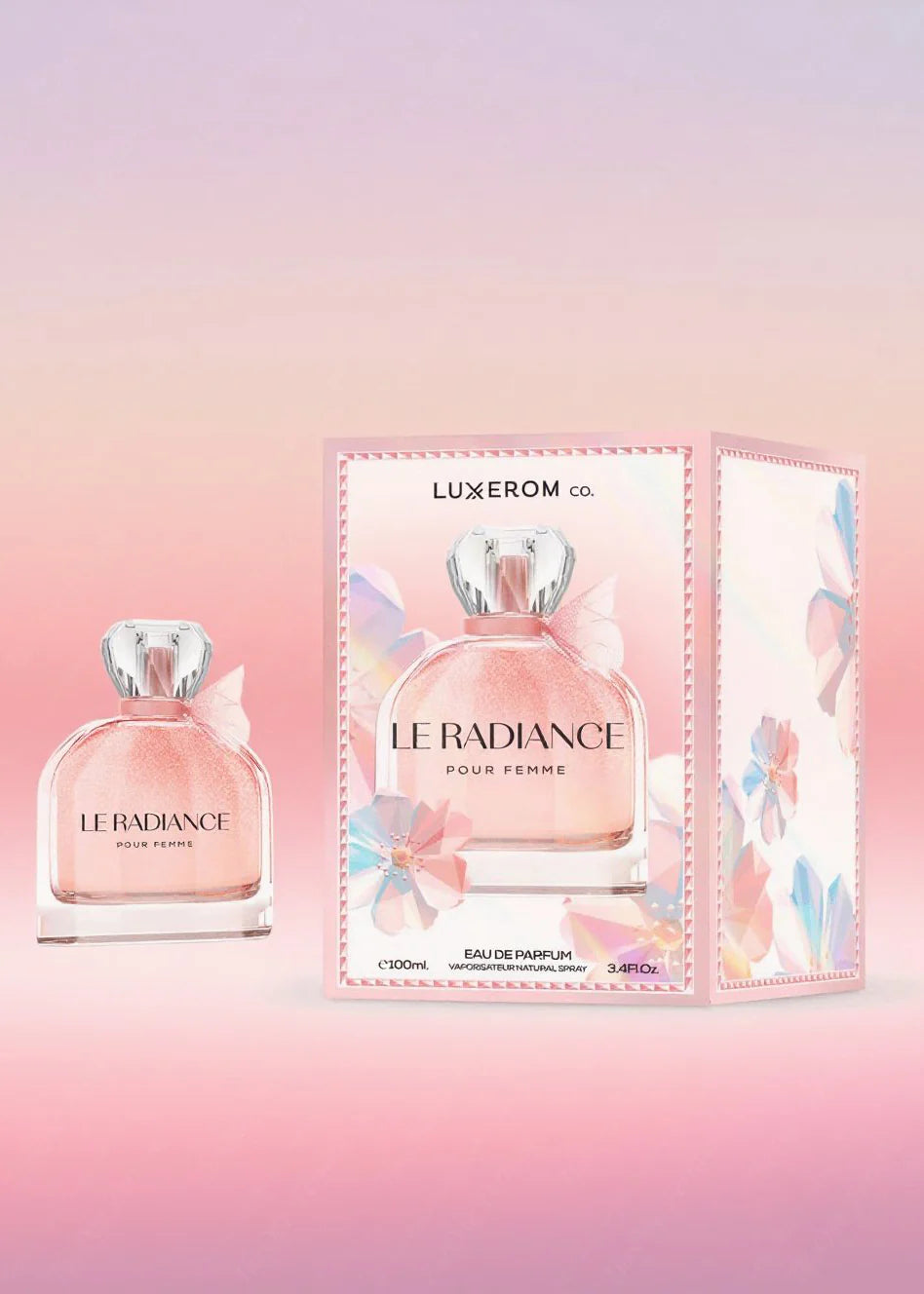 Le radiance 100ml Montage