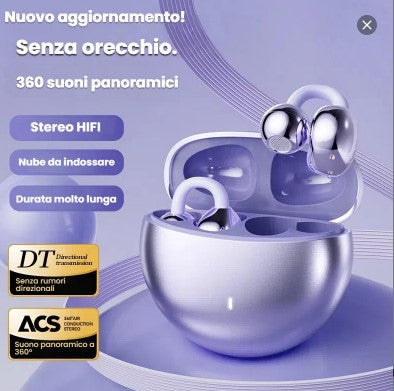 Auricolari a clip per orecchio