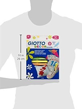 Giotto 纺织记号笔,12 种颜色