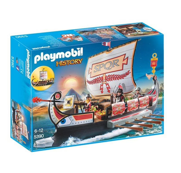 Playmobil Galea romana con rostro