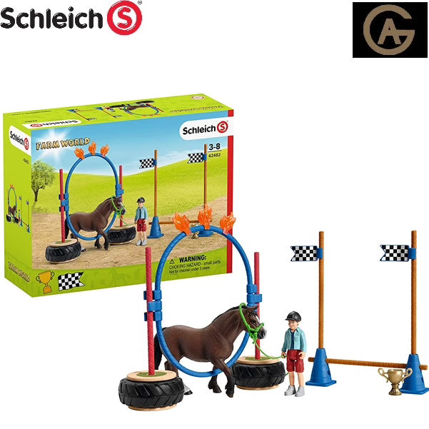 Schleich小马敏捷性比赛