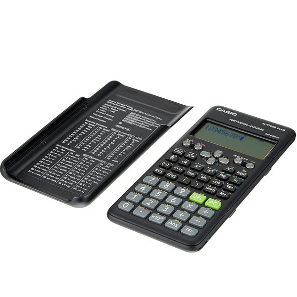 卡西欧 FX-570ES Plus 2 科学计算器,带 417 个函数,黑色