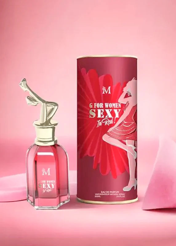 女士香水 g 性感红色 100ml