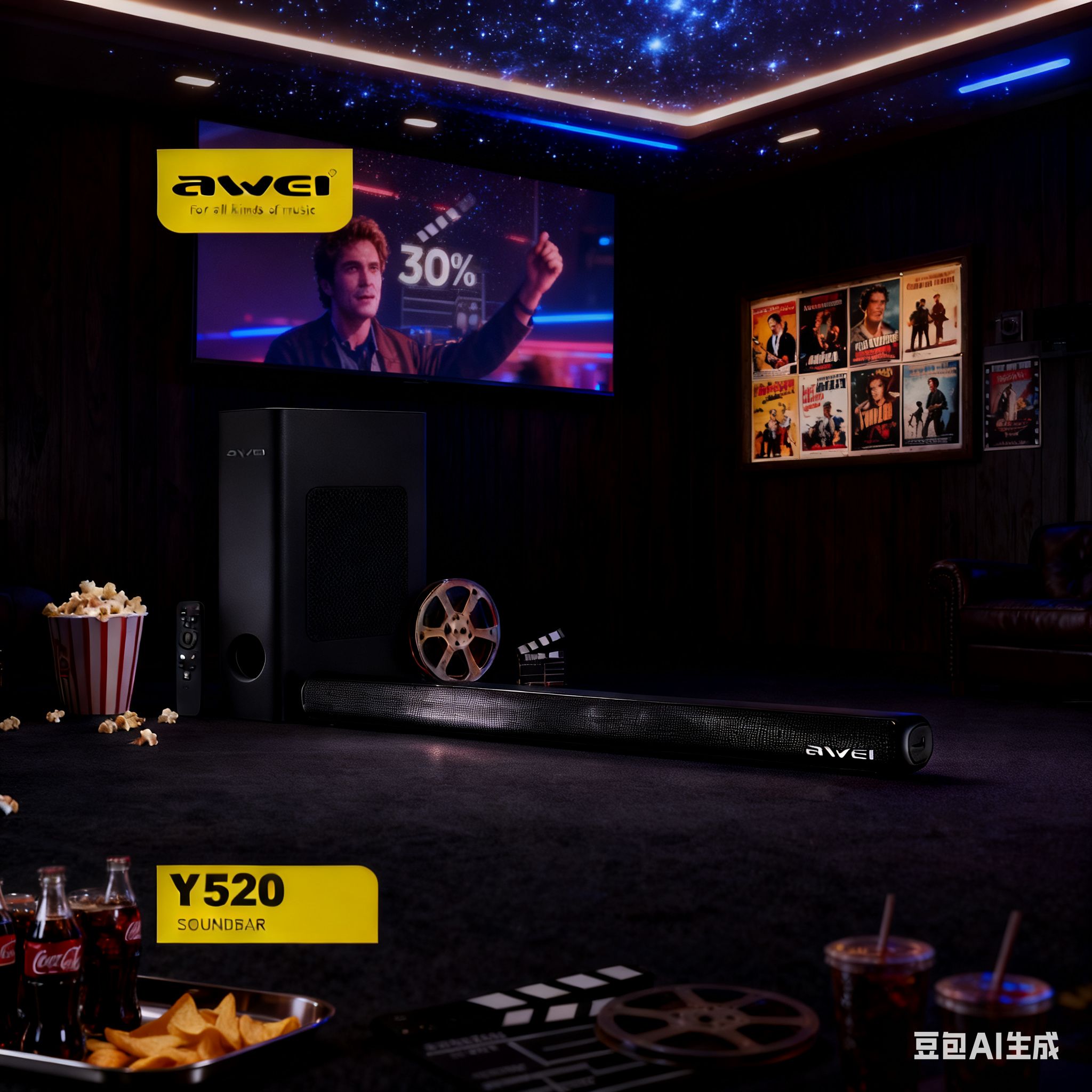 ALTOPARLANTI AWEI Y520 SOUNDBAR