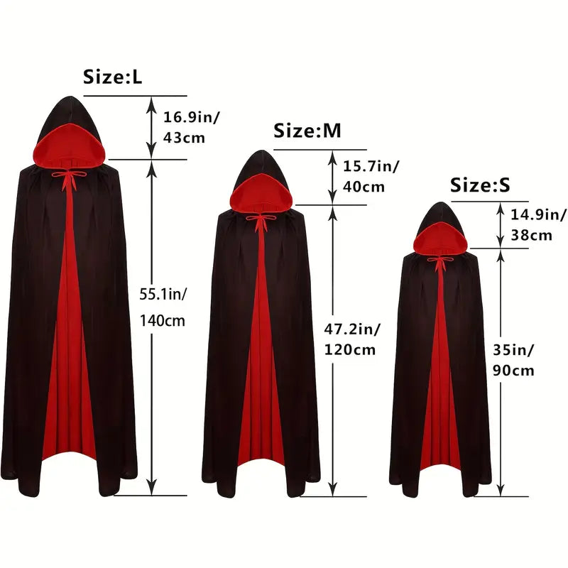 mantello halloween 155-180cm