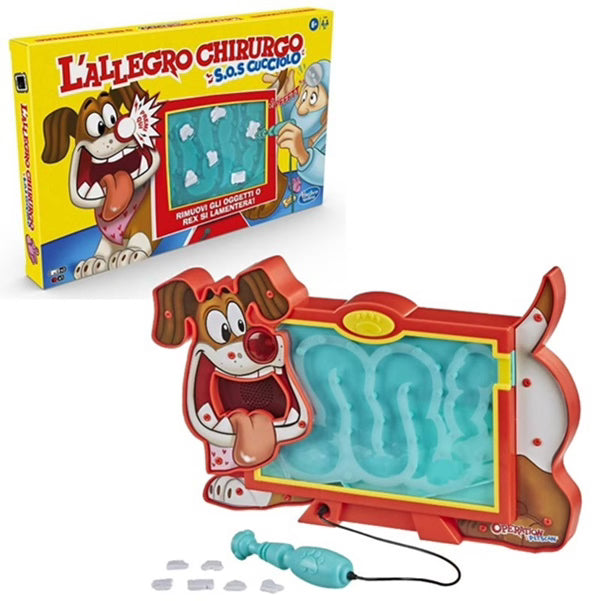 开朗的外科医生 SOS 小狗