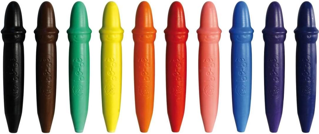 Pastellone giotto cera bebe 10 colori