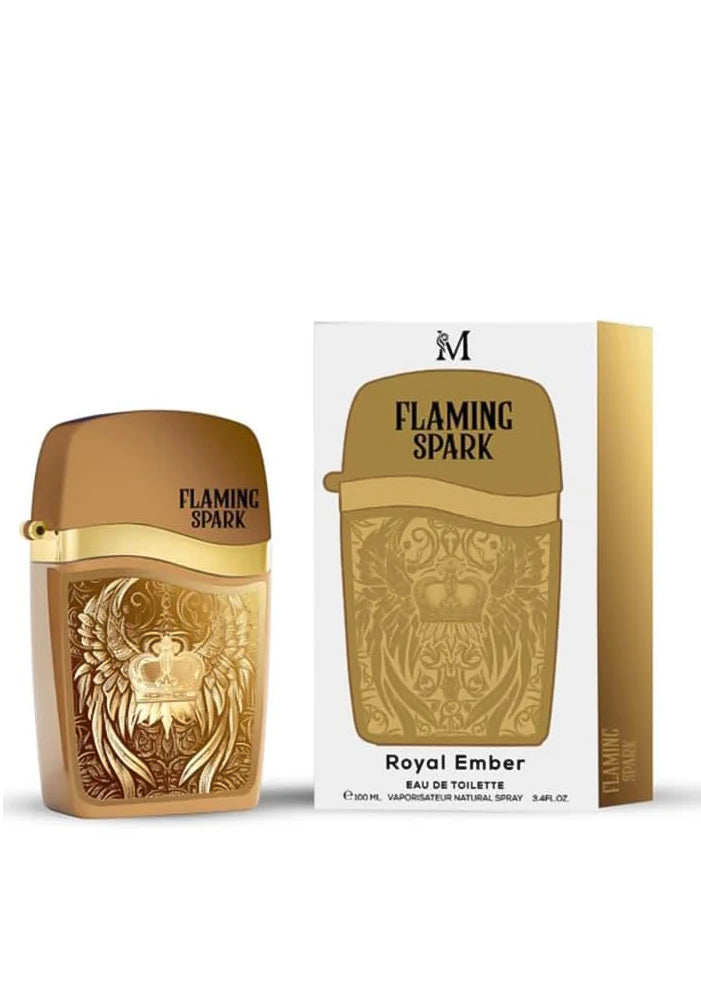 Flaming Spark 淡香水天然喷雾 100ml,一款诱人且令人无法抗拒的男士香水。