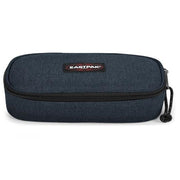 椭圆形铅笔盒,颜色 26W,三重牛仔布