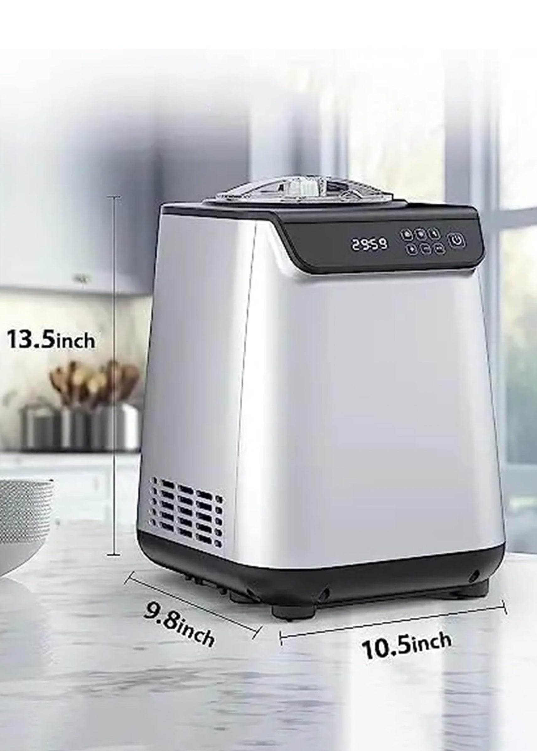 Gelatiera Gelato Macchina for gelato completamente automatica con compressore incorporato