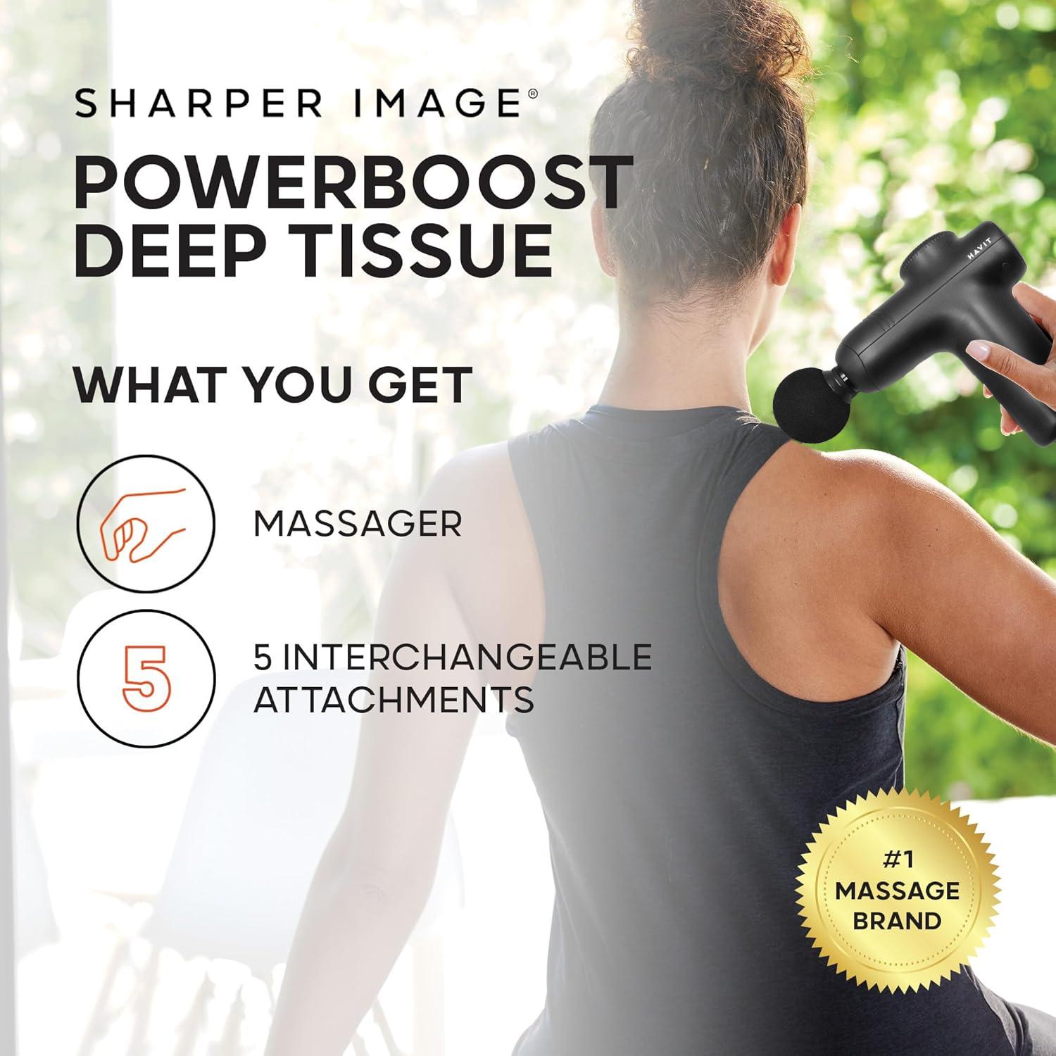 HAVIT 深层组织按摩枪 小型旅行装 5档 2025 男女通用 HSA/FSA 肌肉疼痛缓解