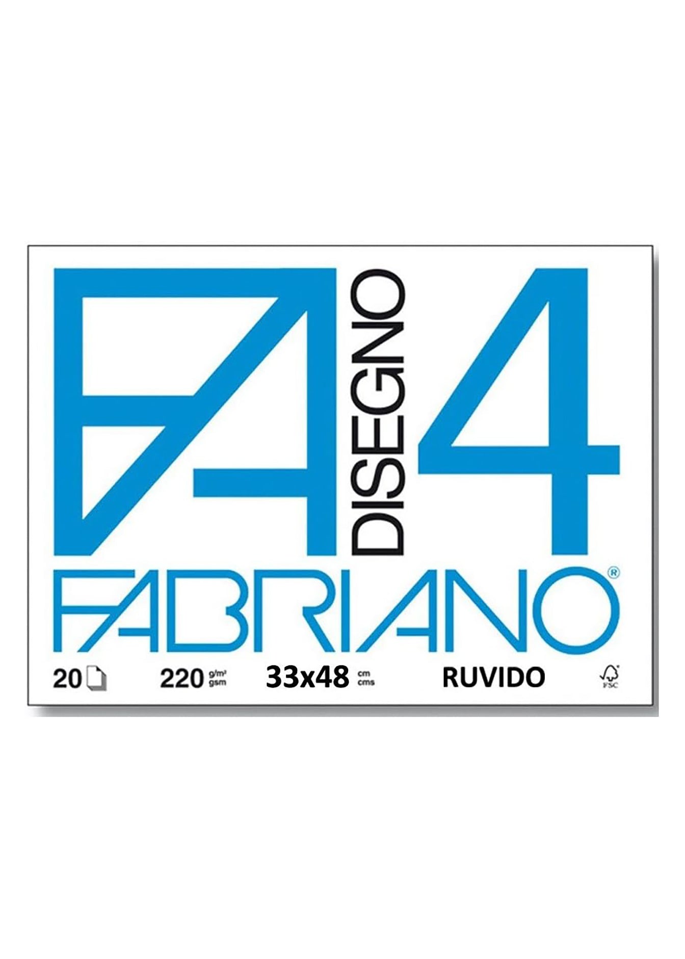 Blocco fabriano 797 - f4 33X48 fg.20 ruvido
