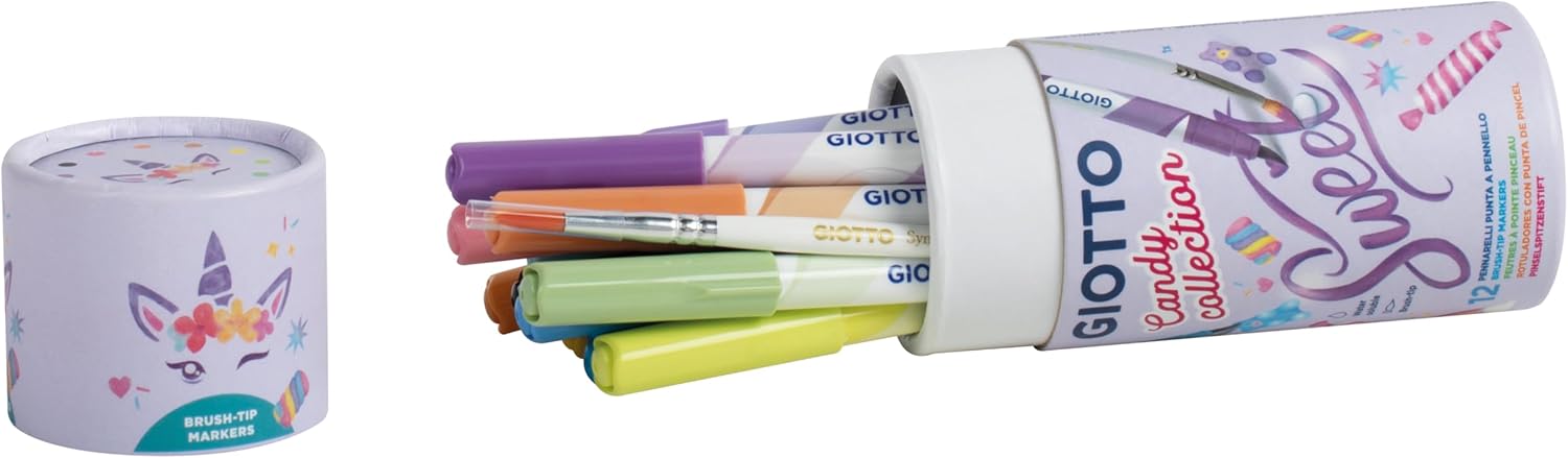 Collecti 糖果标记管 12 件,多种颜色。