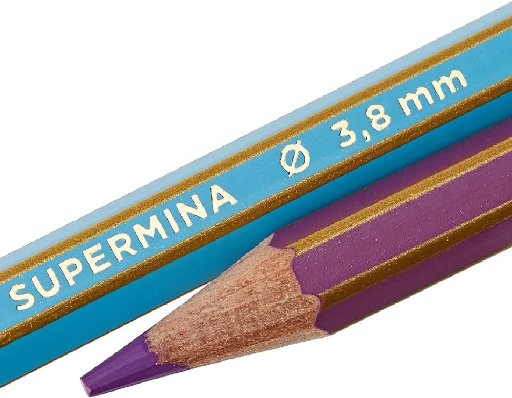Pastello giotto supermina scattola 12 colori