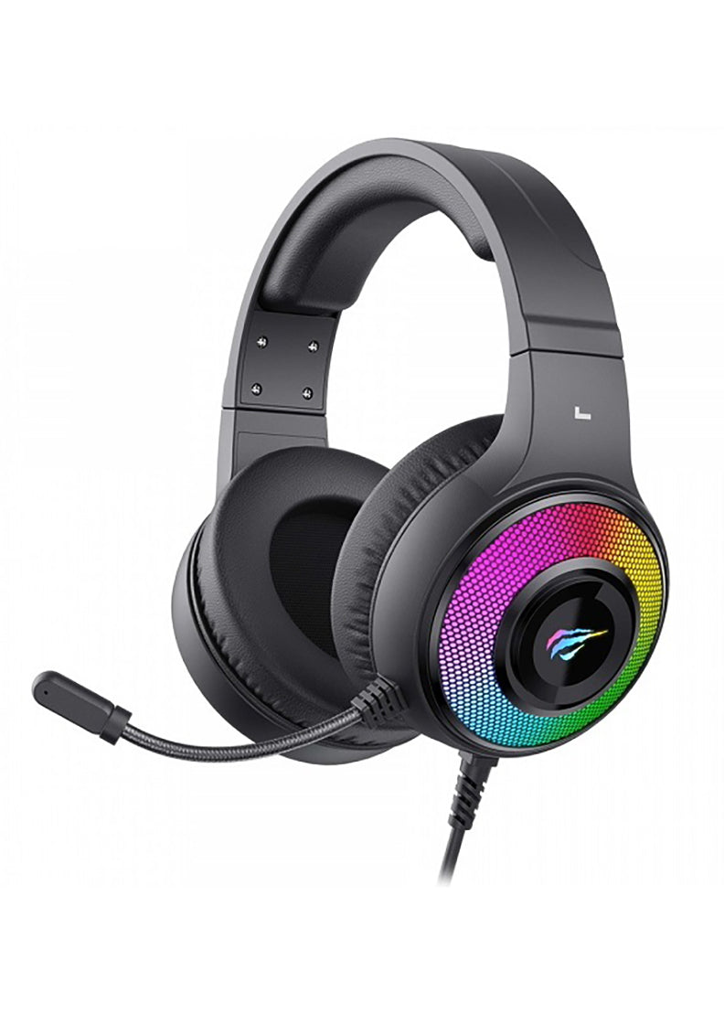 带有 RGB 和音量控制的 Havit 游戏耳机