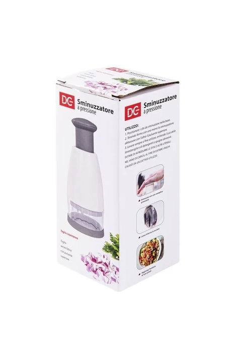 Dc - Tritacipolla L/Acciaio D.6.9X15Cm