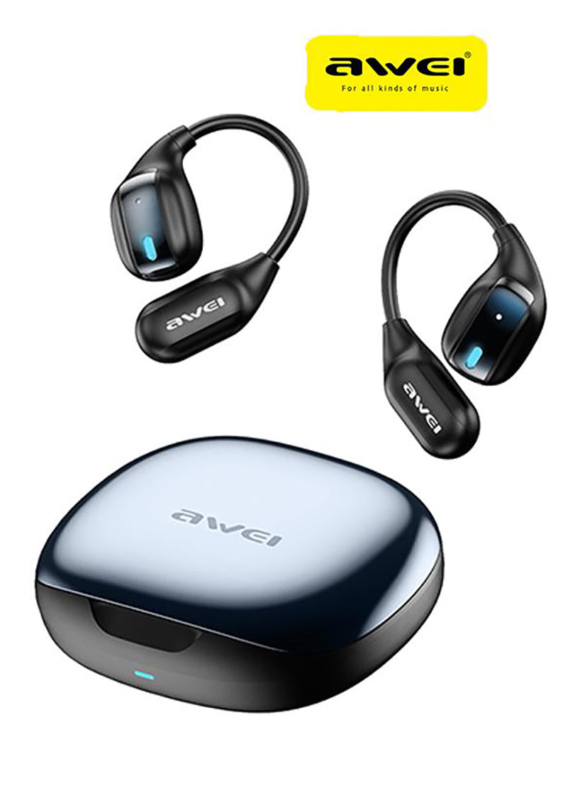Awei TZ12 现代无线耳机,配备 DT6.0 脉冲技术和 360° 全景声音效,IPX5 防水