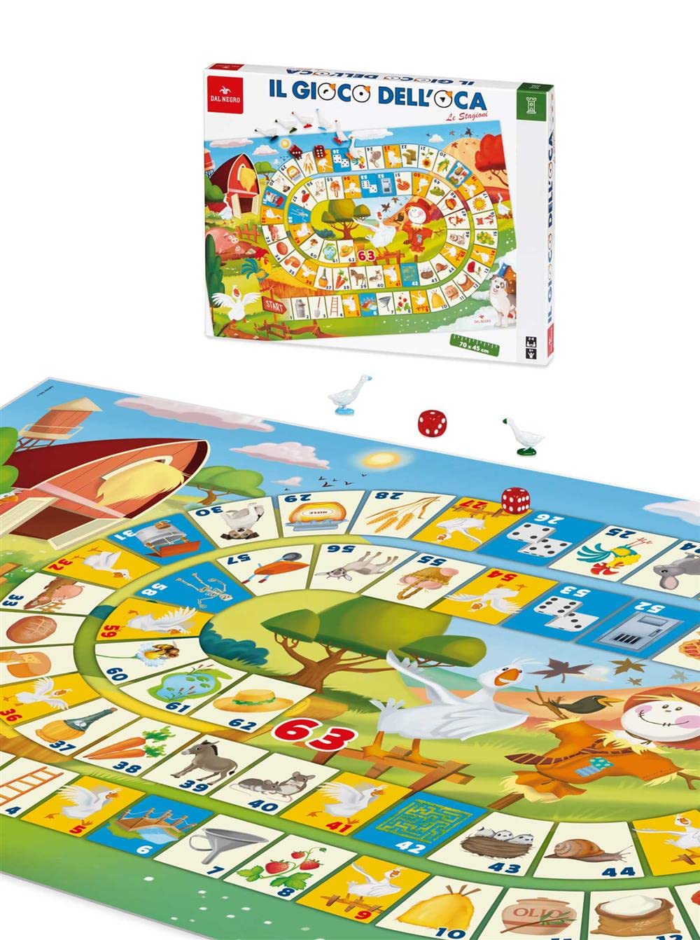 Gioco dell oca le stagioni