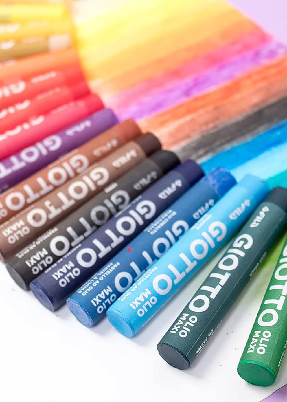 Giotto pastelli ad olio in astuccio da 12 colori