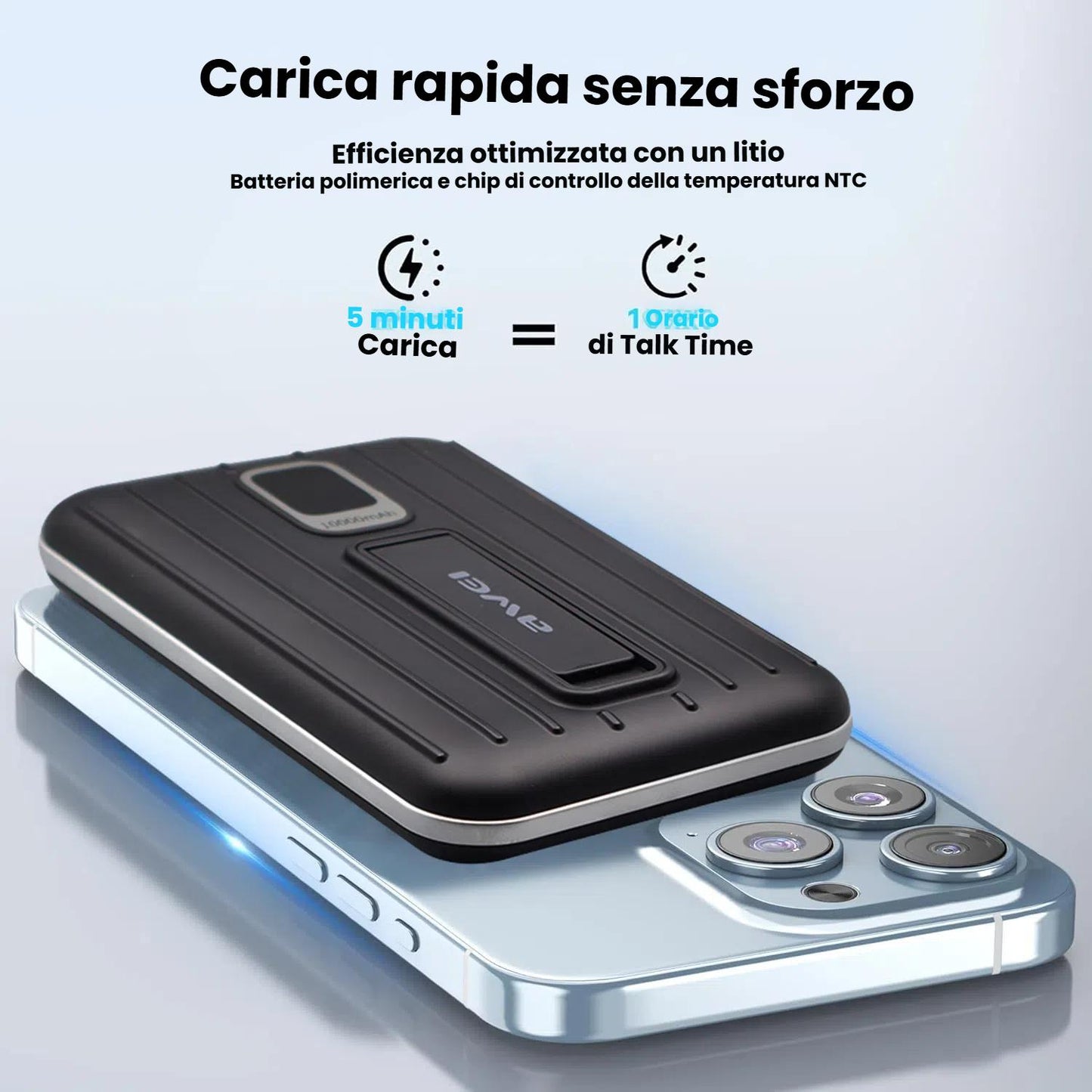 Awei Power Bank magnetico da 10000
