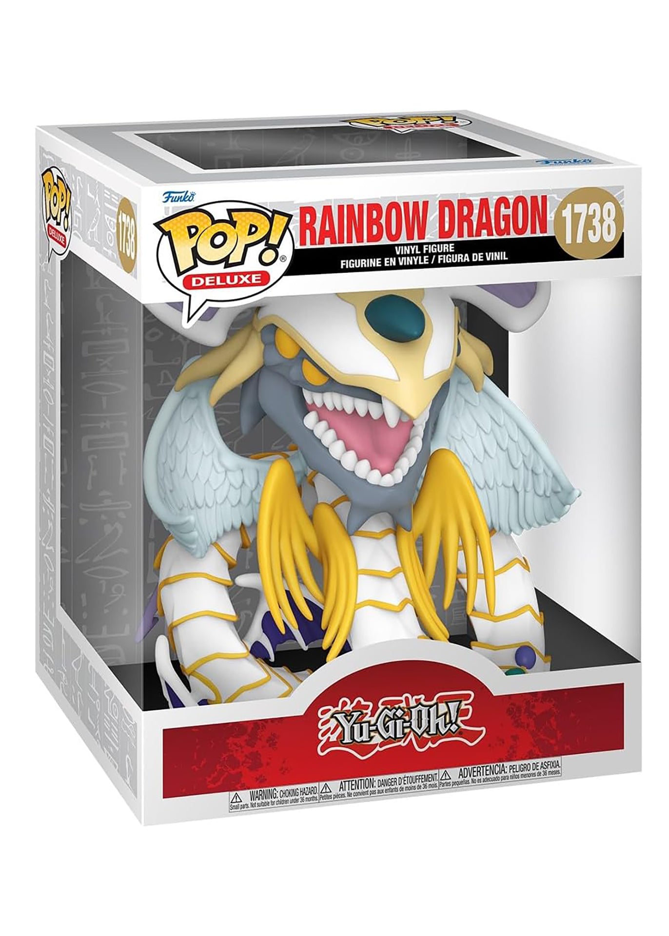 Funko POP! Deluxe: YGO - 彩虹龙 - 游戏王! - 收藏版乙烯基公仔 - 礼物之选 - 官方商品 - 儿童及成人玩具 - 动漫迷