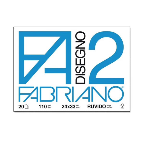 Blocco fabriano  516 - f2 24X33 fg.20 ruvido