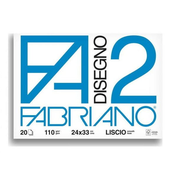 Blocco fabriano 516 - f2 24X33 fg.20 liscio
