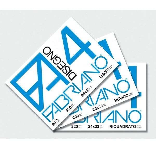 Blocco fabriano  597 - f4 24X33 fg.20 ruvido