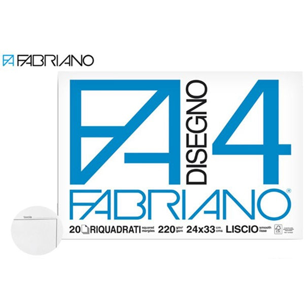 Blocco fabriano  1597 - f4 24X33 fg.20 squadrato