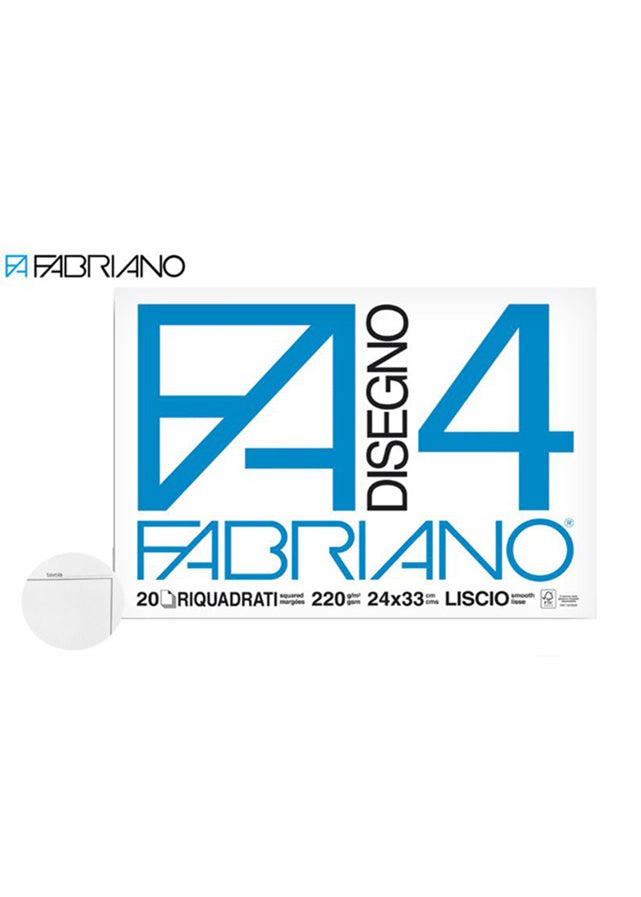 Blocco fabriano  1597 - f4 24X33 fg.20 squadrato