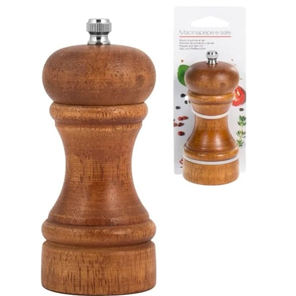 棕色木制盐和胡椒研磨器 11.5 -2104