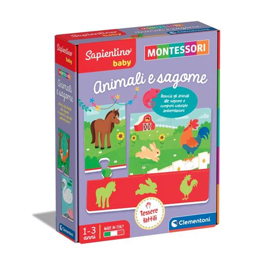 Montessori baby animals and shapes