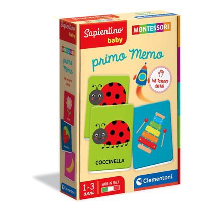 Montessori baby first memo