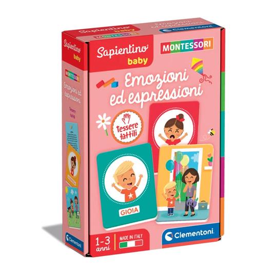 Montessori baby emozioni ed espressioni