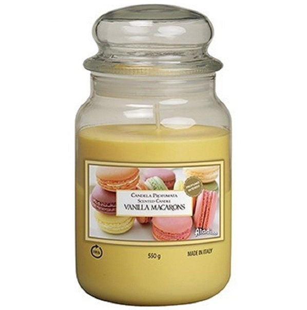 花瓣香薰蜡烛大糖罐100小时-香草马卡龙