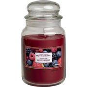 花瓣香薰蜡烛,大糖罐,100小时 - 浆果