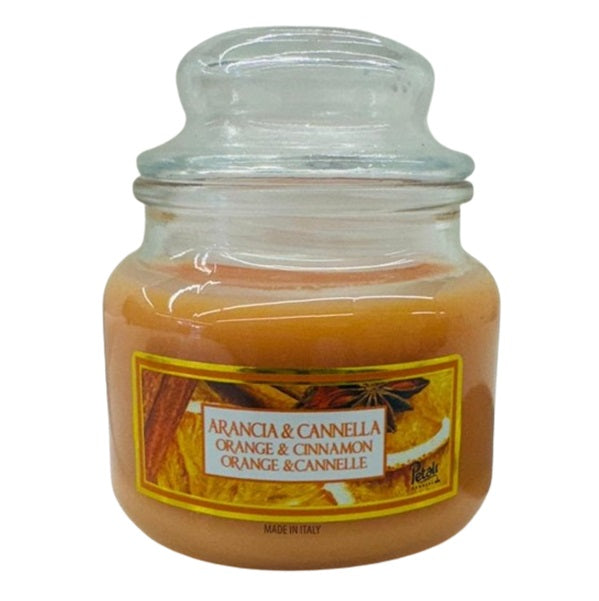 Petali candela profumata 25h zuccheriera piccola - arancia e cannella