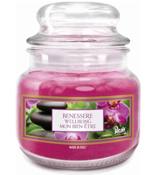 花瓣香薰蜡烛25小时,小糖罐-幸福