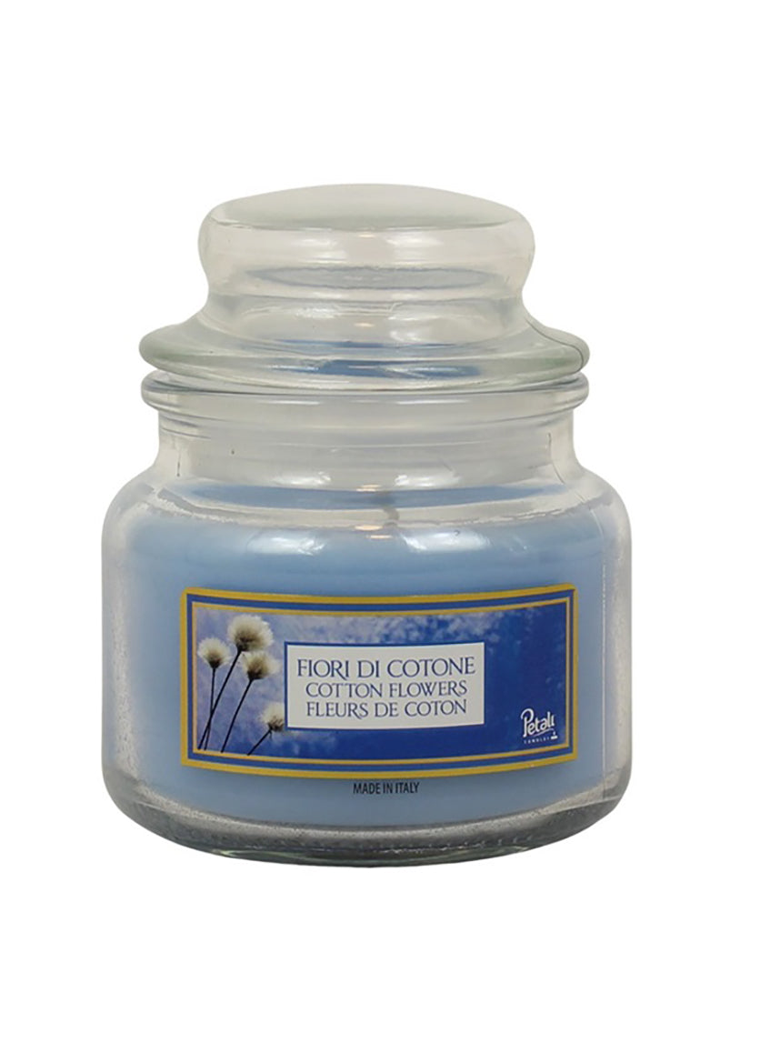 花瓣香薰蜡烛25小时小糖罐-棉花花