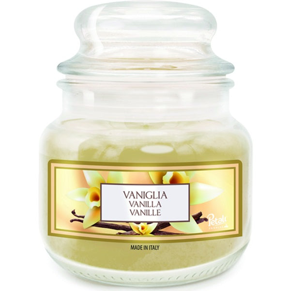 花瓣香薰蜡烛 25 小时,小糖罐 - 香草