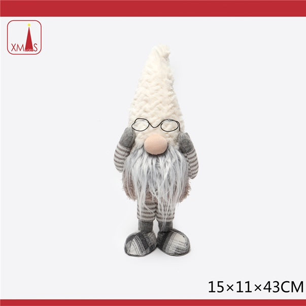圣诞小矮人装饰 15X11X43CM