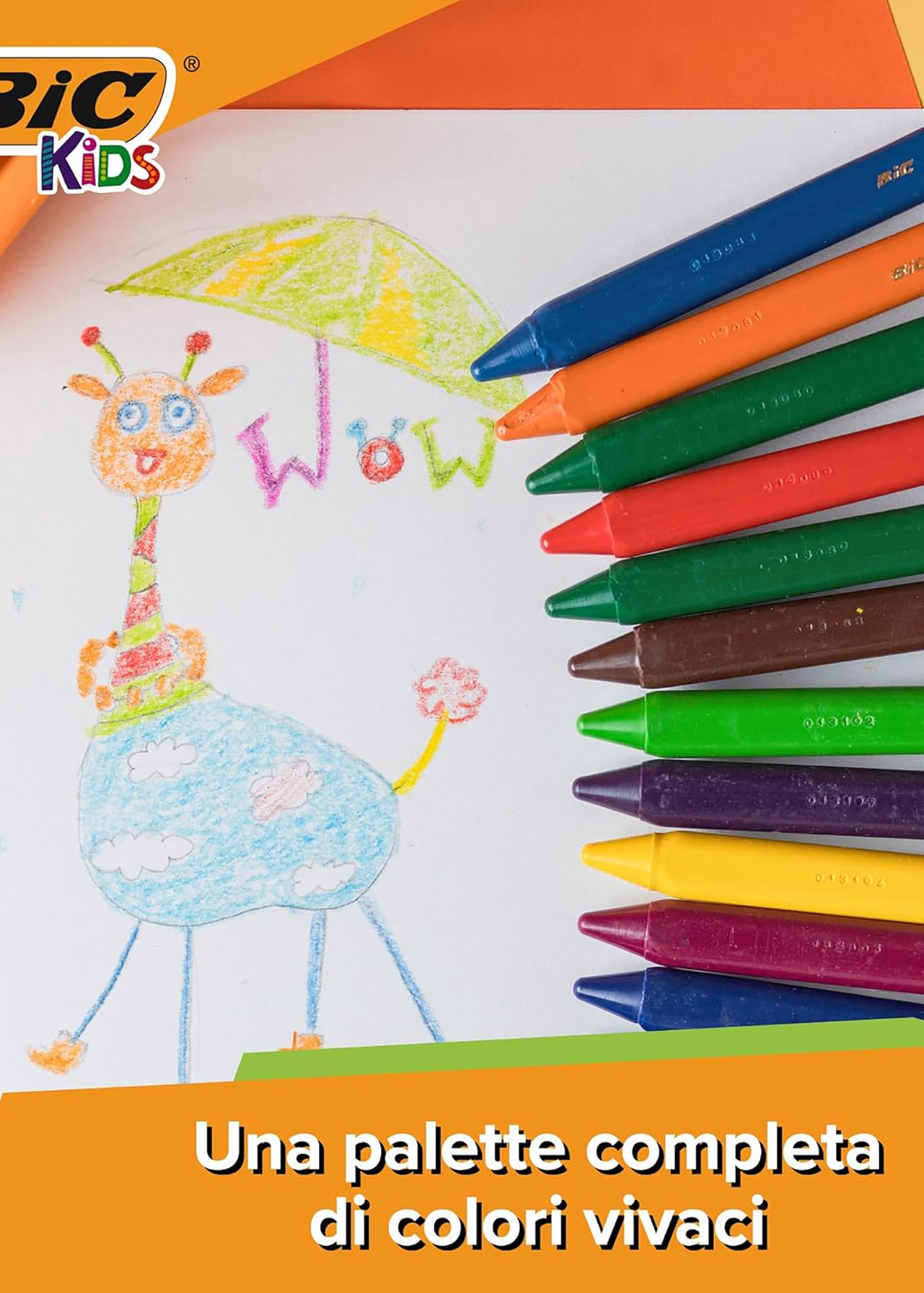 Plastidecor Triangle Kids Bic 蜡笔