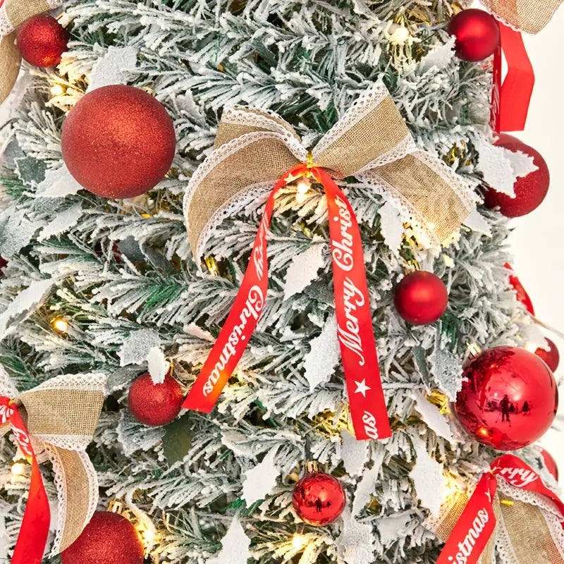 Albero di Natale pieghevole decorazione festiva pieghevole salvaspazio