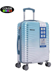 COVERI WORLD 坚固的聚碳酸酯包装,带框架和 8 个 28 英寸、20 英寸、24 英寸