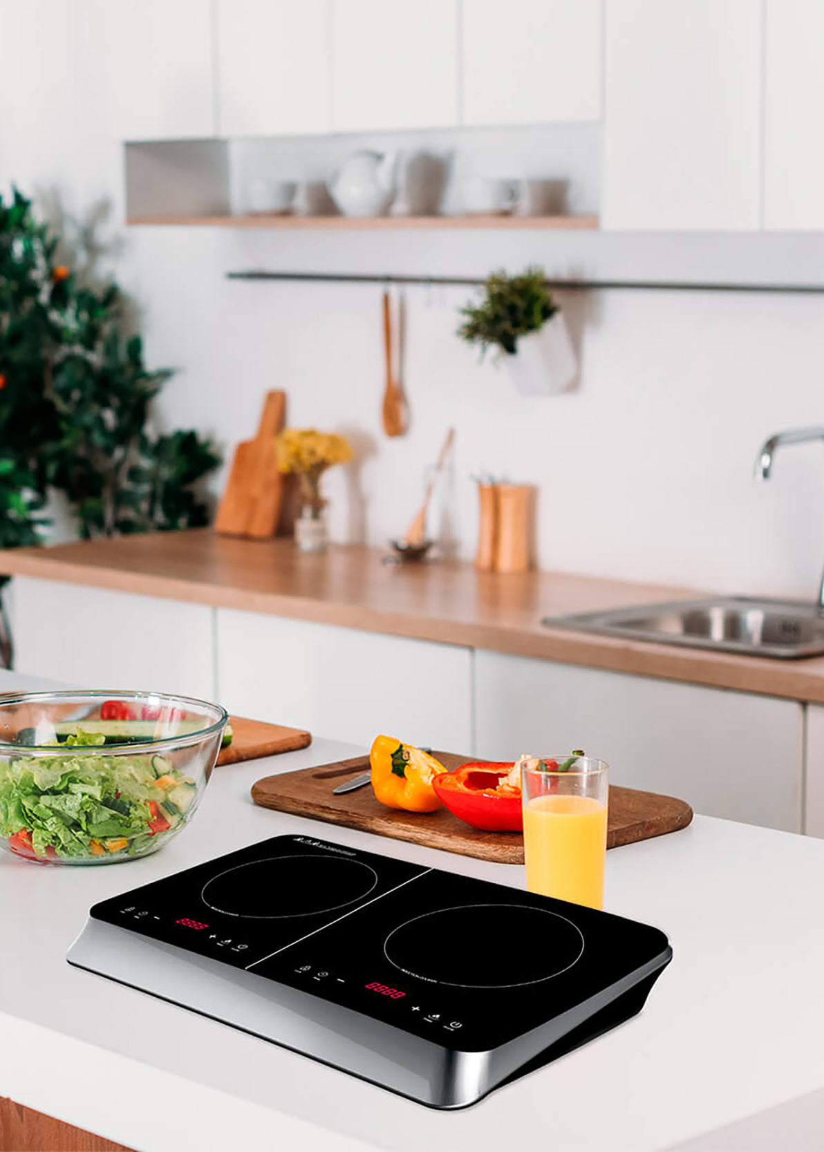 AR1F602  KOOKIE DUO  FORNELLO A INDUZIONE DOPPIO